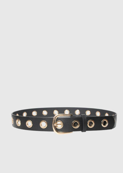 Virginia black women's belt 