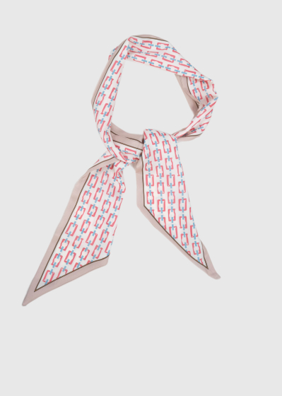 Mara womens printed silk scarf