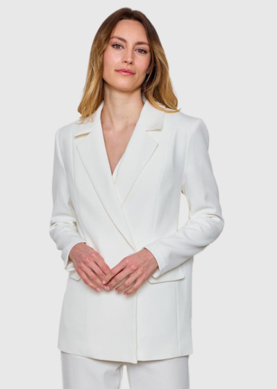 Maximiliana white blazer