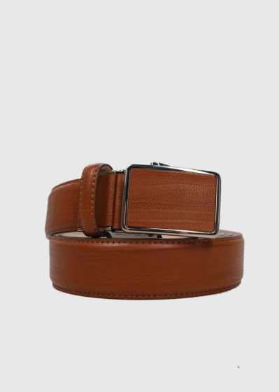 Maximino brown leather belt