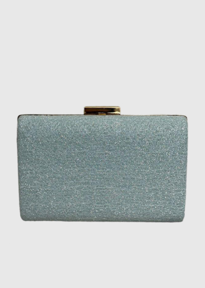 Paula light blue clutch