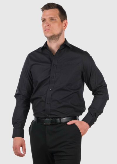 Juan black men's shirt