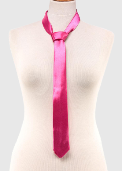Silvestro pink men's tie