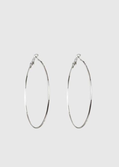 Anabela silver-colored earrings rings