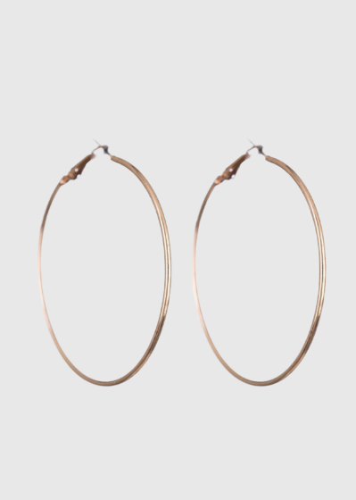 Anabela gold-colored earrings rings