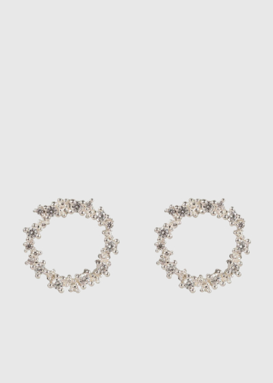 Alana silver-colored women's earrings
