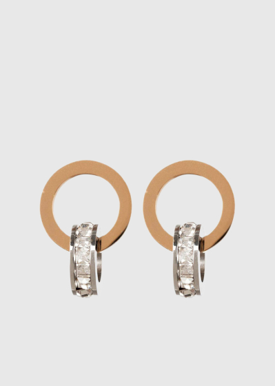 Andressa women's earrings with crystals