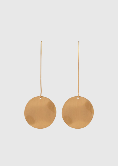 Caroline gold-colored women's earrings