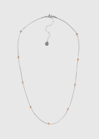 Dara silver-colored necklace