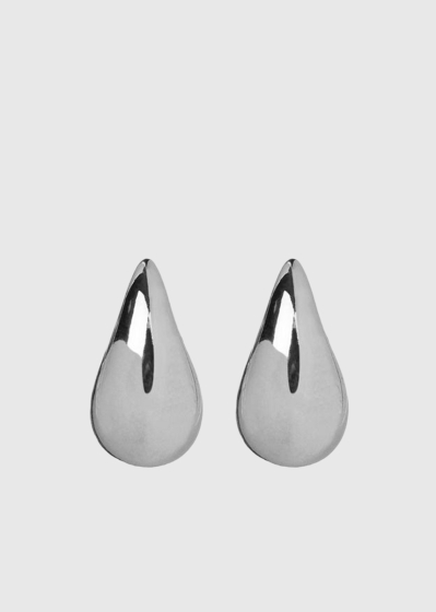 Eduarda silver-colored earrings