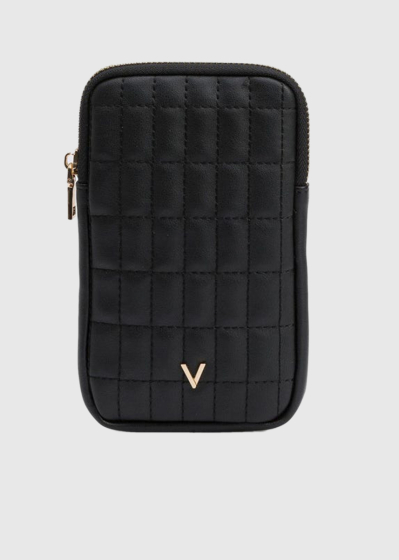 Emily black women's zipped wallet