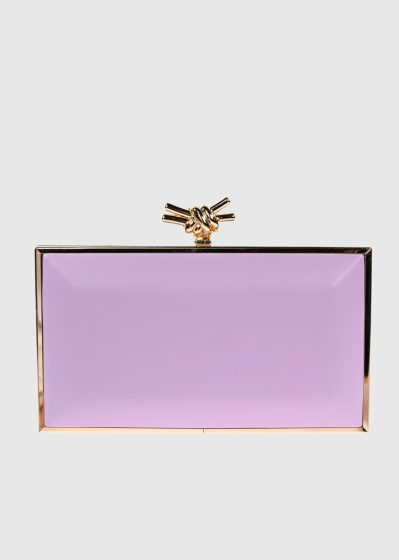 Alinda purple clutch