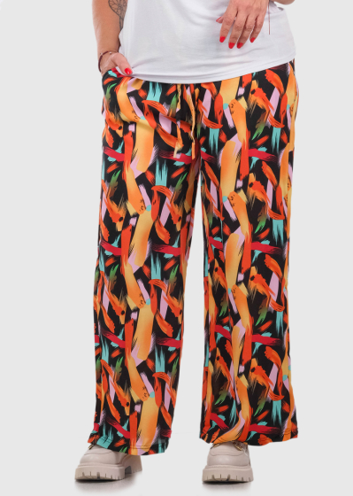 Noemí Plus Size women's printed pants