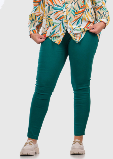 Neiva Plus Size green pants