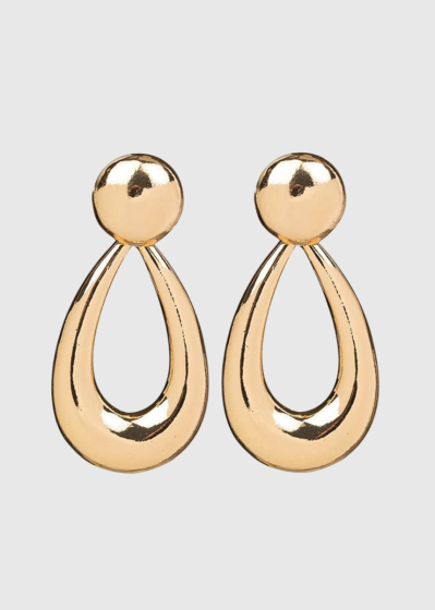 Angubin gold-colored earrings