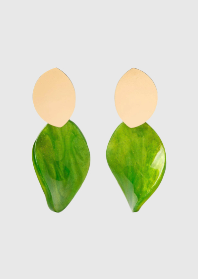 Amiya green women's earrings