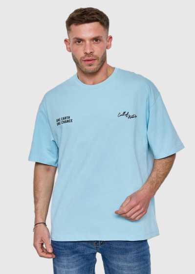Afrim light blue men's t-shirt