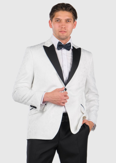 Akay white men's blazer