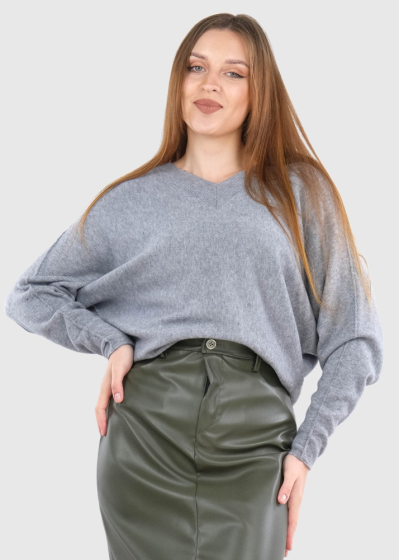 Marta grey women's sweater