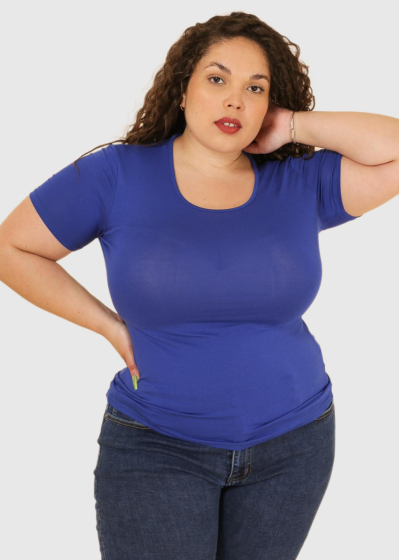 Ada Plus Size blue t-shirt