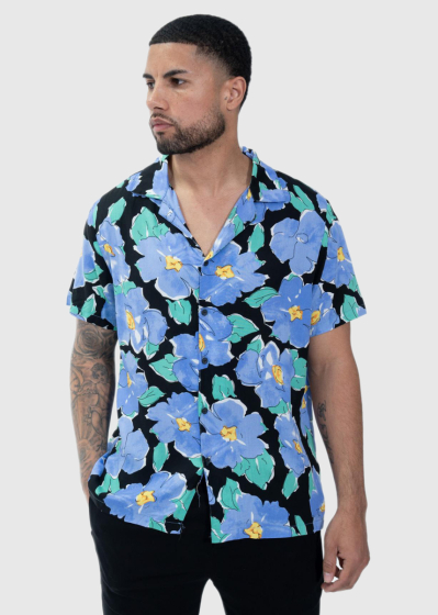 Arval men's floral printed  shirt