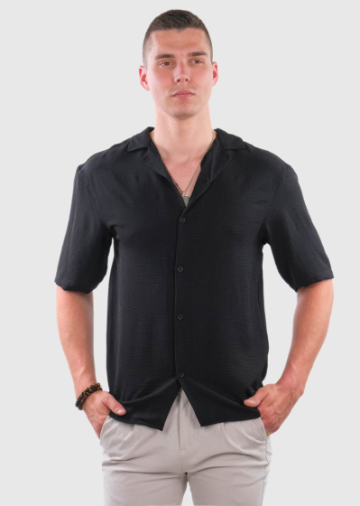 Arco black short sleeve shirt
