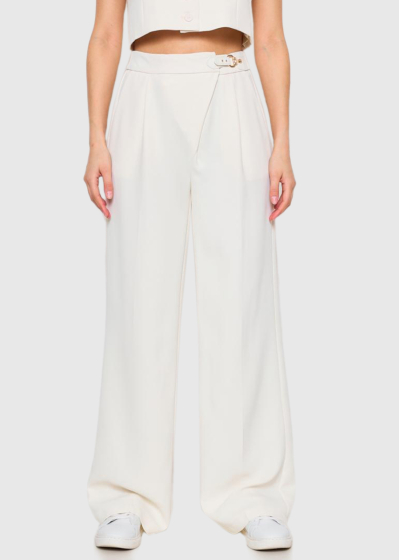 Altin white women's high-rise pants