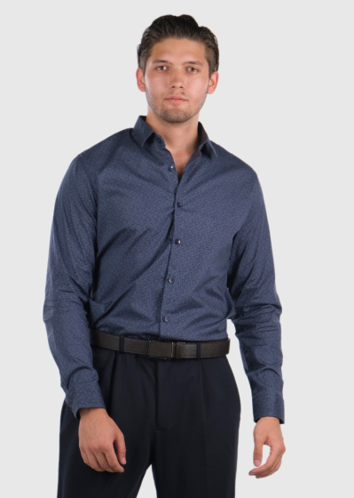 Archer blue long sleeve shirt