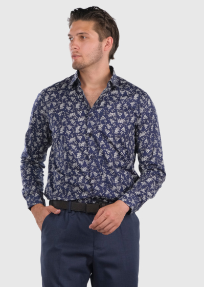 Azzai men's shirt with print