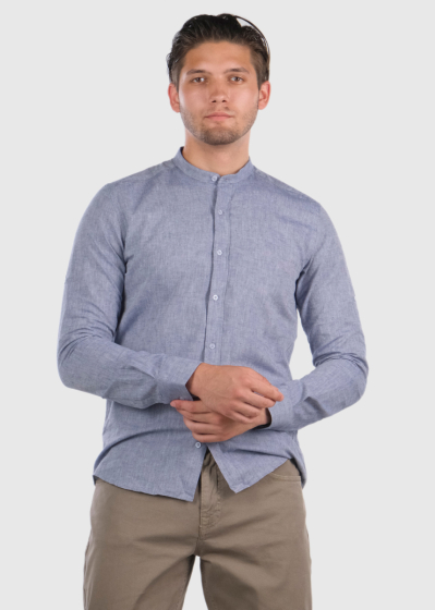 Amarildo blue long sleeve shirt