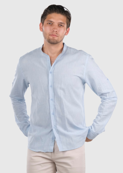 Amarildo light blue long sleeve shirt