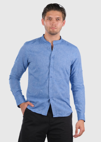 Amarildo blue long sleeve shirt