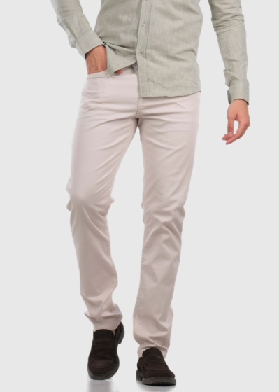 Baldur beige men's pants