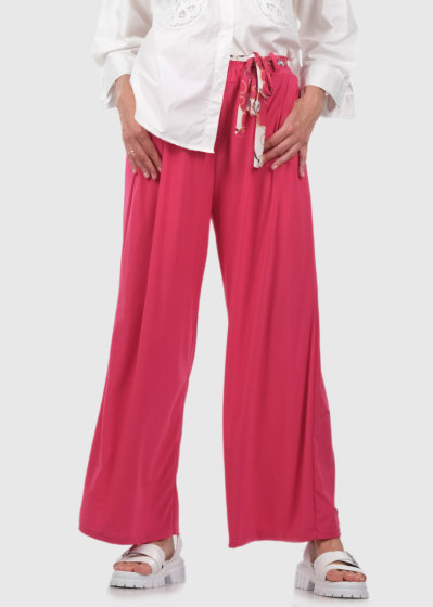Amalia pink belted pants