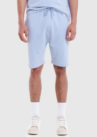 Godofredo light blue drawstring shorts