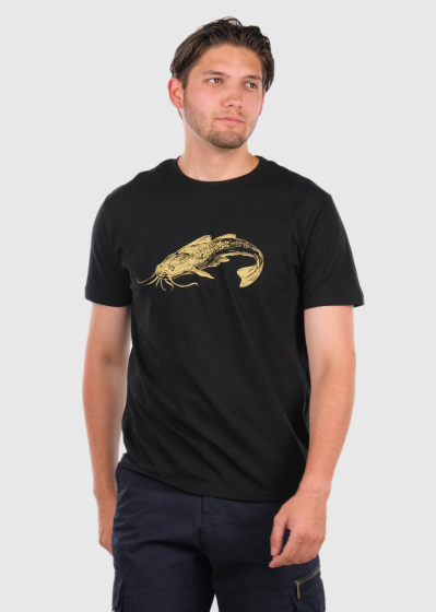 Arland black men's printed t-shirt