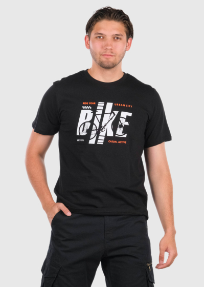 Aries black t-shirt with a sign