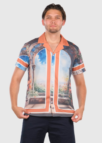 Alakai men's shirt with print