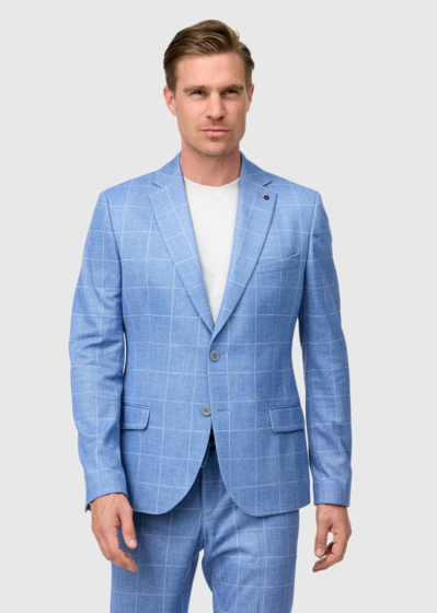 Justino blue men's blazer