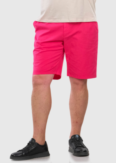Bence Plus Size pink men's shorts