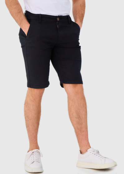 Black men's shorts with pockets