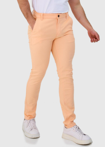 Orange men's pants