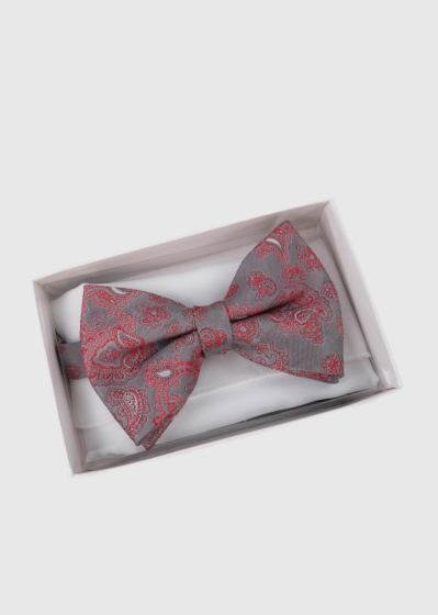 Mens bow tie in print