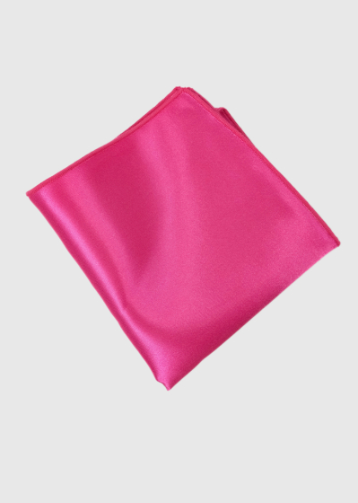 Pink men's pocket square