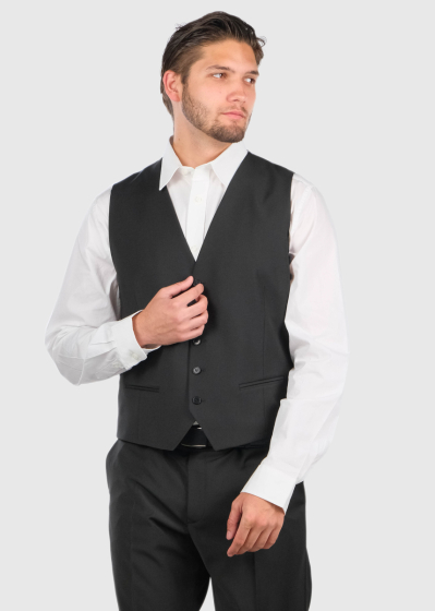 Blair black classic vest