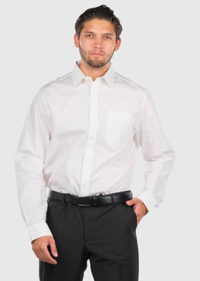Juan white men's shirt
