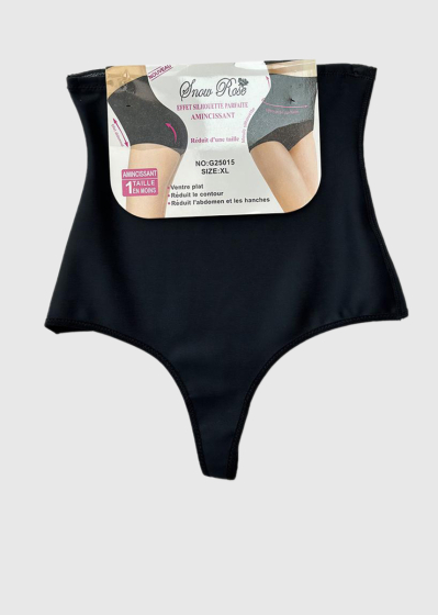 Breanna black high waist shaping underwear