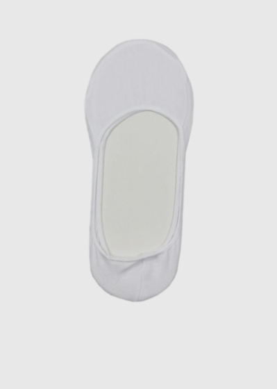 Bandana white women's short socks