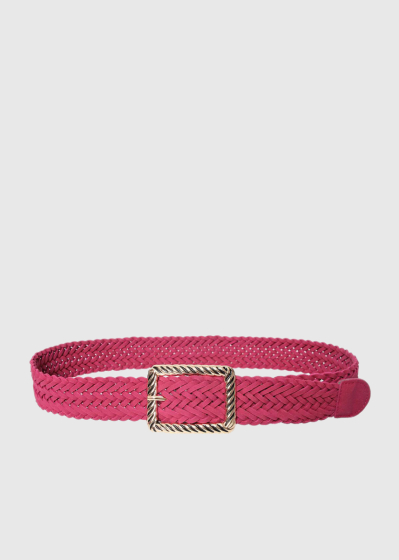 Crystal pink women's belt