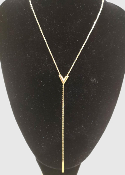 Chaymaa women's gold-colored necklace